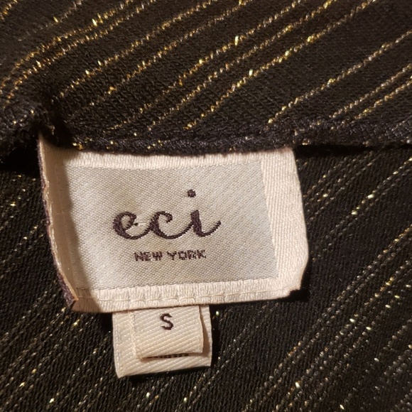 Eci new York 3/4 sleeve black and gold colo - Picture 7 of 8